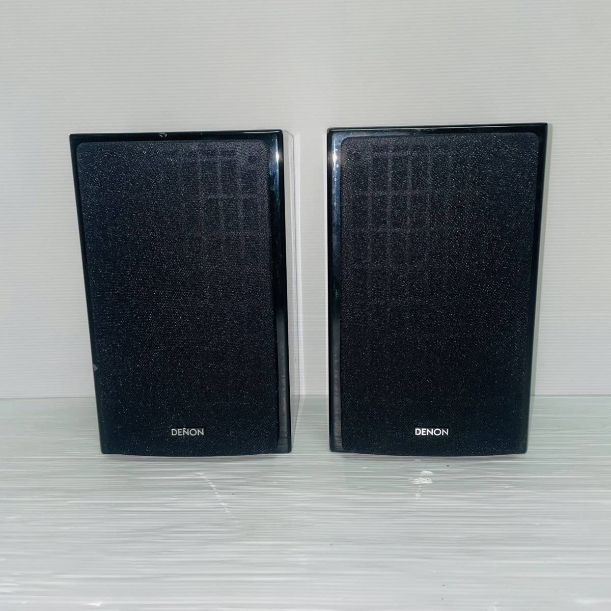 DENON デノン SC-A33SGスピーカー ペア 高級 ピアノブラック デンオン