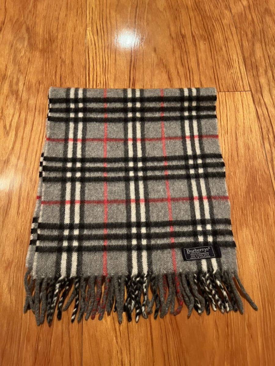 BURBERRY カシミヤ カシミア100% ノバチェック マフラー ベージュ