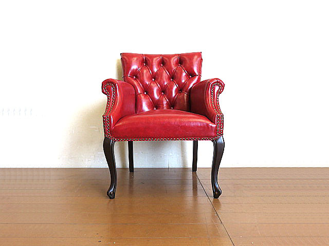 VINCENT ヴィンセント ハイバック ダイニングチェア レッド VINCENT