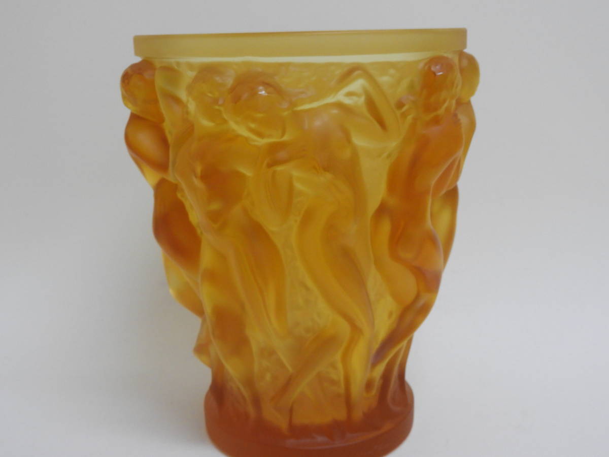LALIQUE ラリック バコーントゥ バッカスの巫女 フラワーベース 花瓶