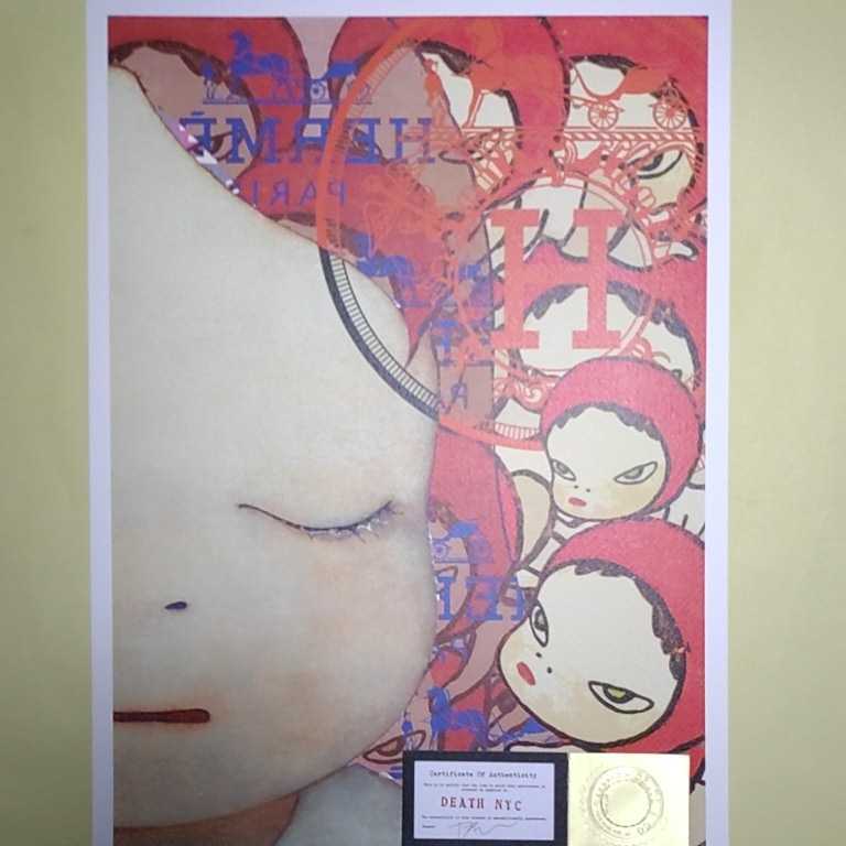 DEATH NYC 世界限定100枚 アートポスター 奈良美智 NARA yoshitomo