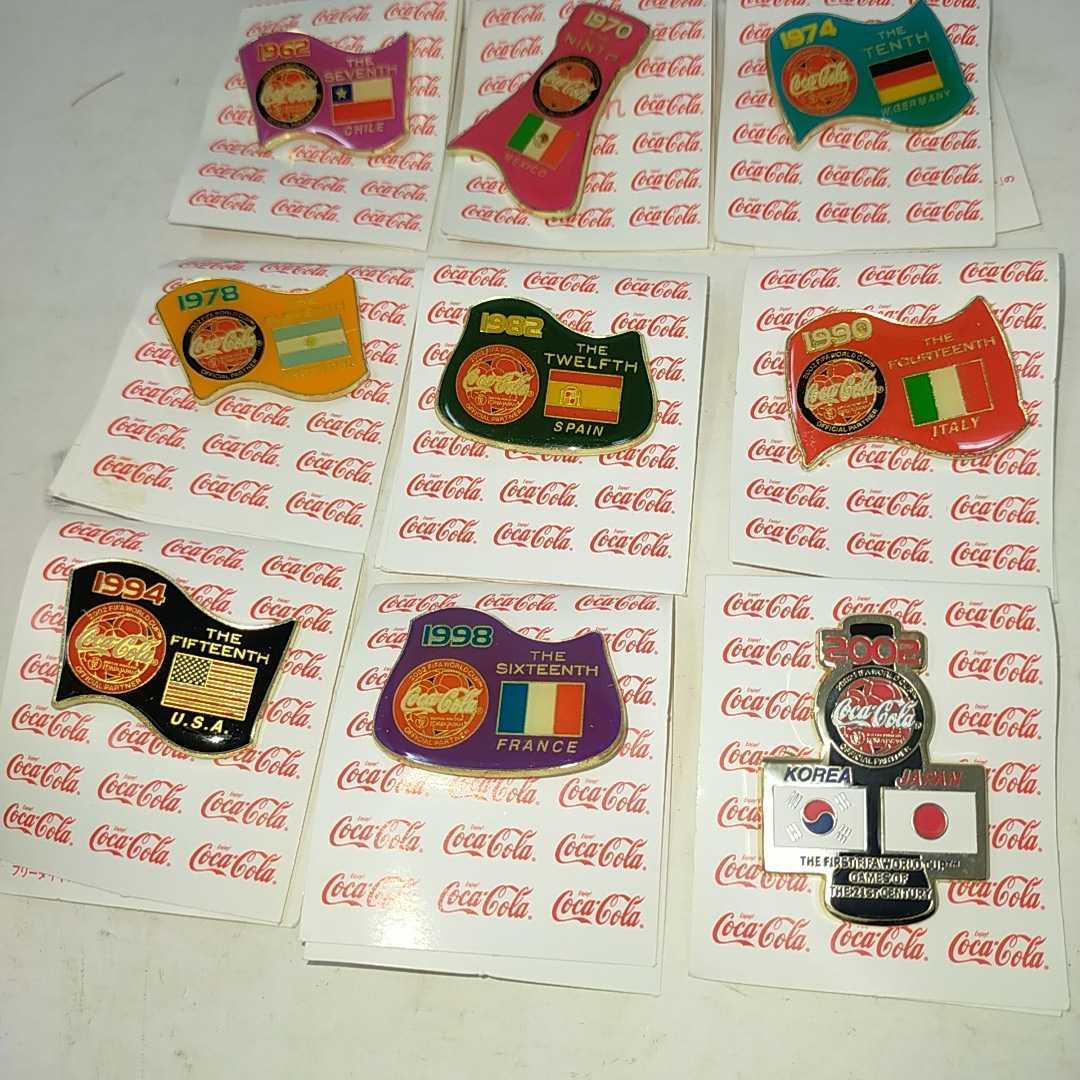 激レア】コカ・コーラピンバッジ歴代オリンピック全種類