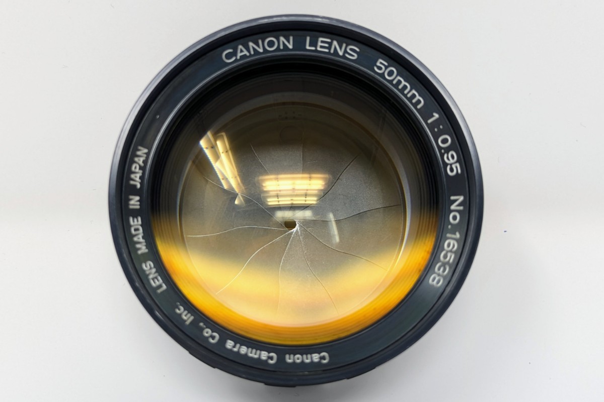 オーバーホール済 CANON LENS 50mm F0.95 純正付属品多数 他