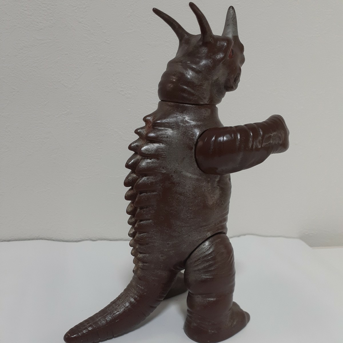 マルサン ソフビ ネロンガ ウルトラ 怪獣 当時物 昭和レトロ