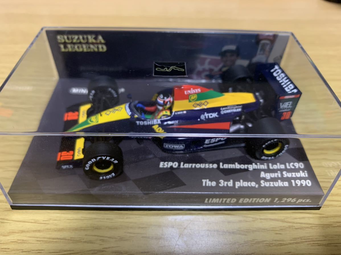 PMA 1/43 エスポラルース ランボルギーニ LC90 鈴木 亜久里 鈴鹿