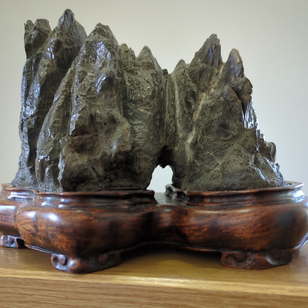 紀州古谷石 和歌山県産 水石 古谷石 紀州和歌山 鑑賞石 盆石 古谷石