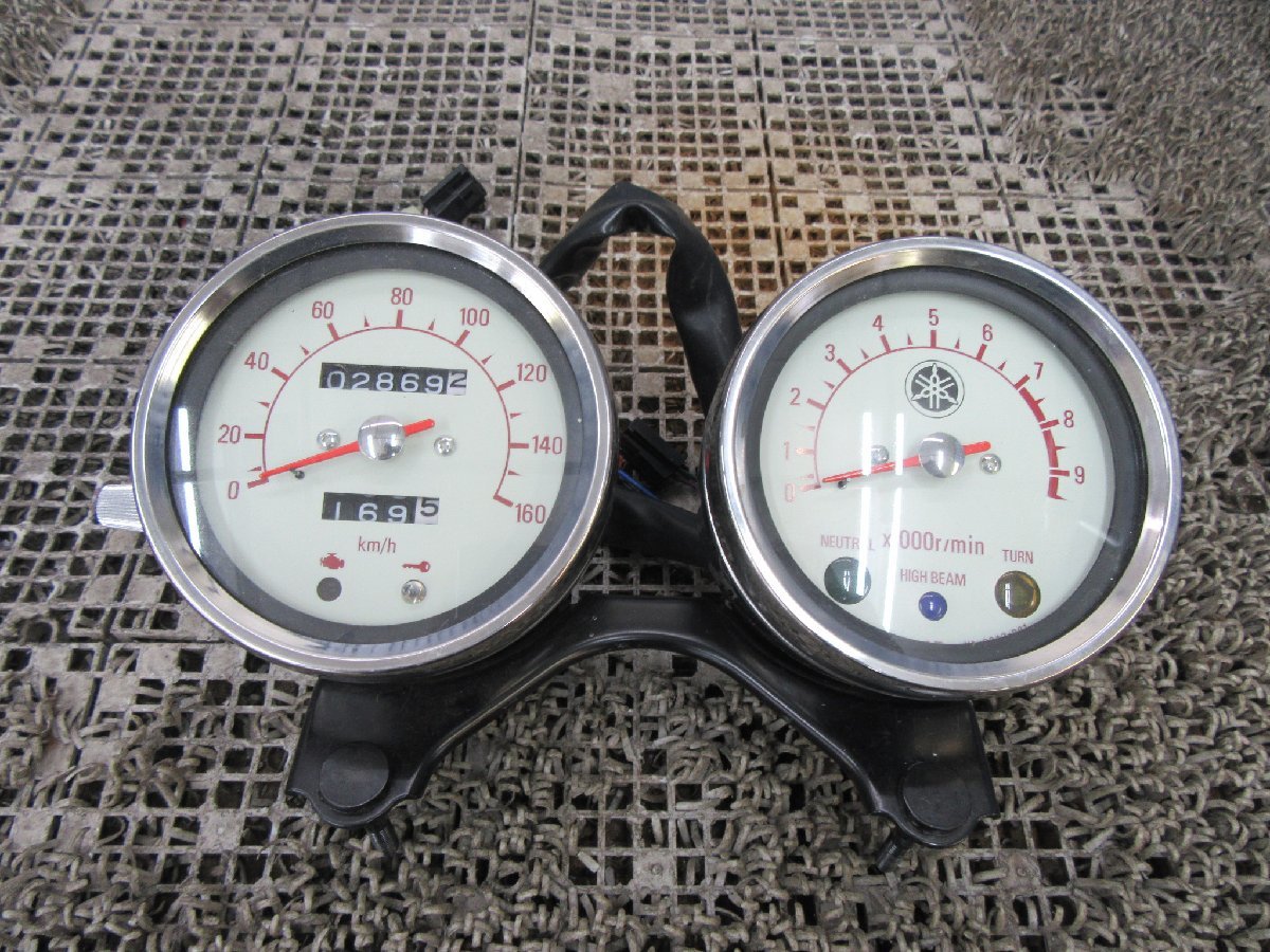 SR400 BC-RH01J 純正 スピードメーター タコメーター ステー