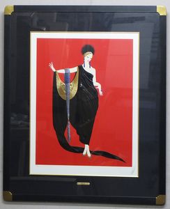 エルテ シルクスクリーンのYahoo!オークション(旧ヤフオク!)の相場