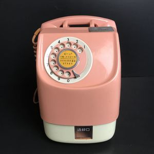 ピンク電話 公衆電話 1984年 田村電機製作所 昭和レトロ L271 ピンク