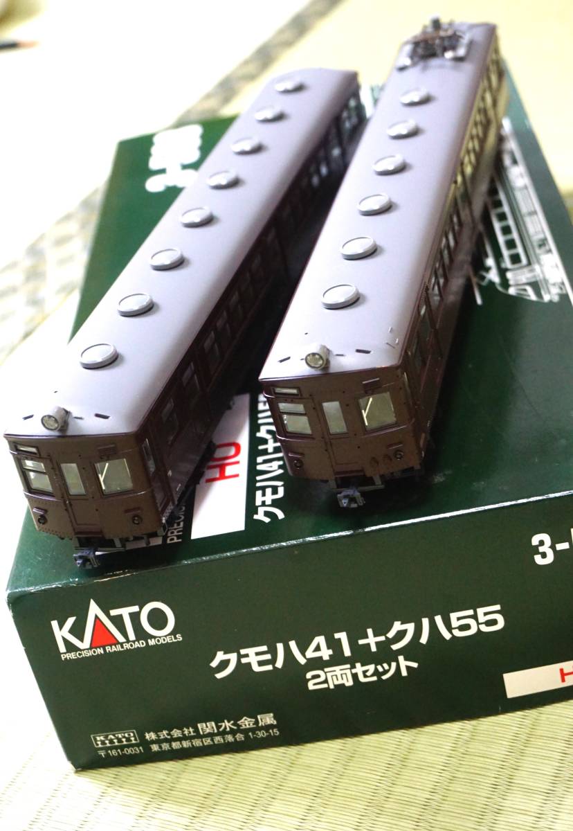 カトー 16番 HO 3-503 クモハ41+クハ55 2両セット HO) 3-503 クモハ41+