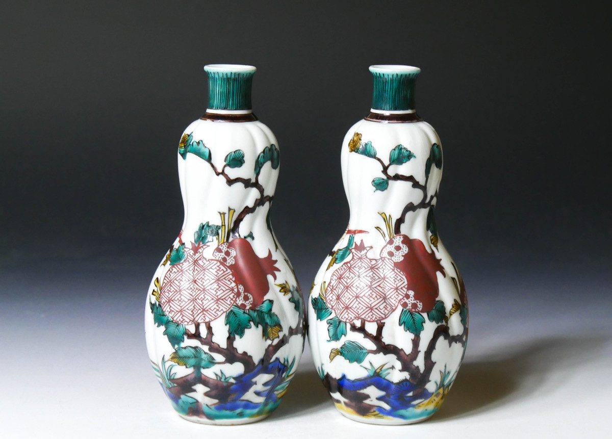 浅倉五十吉作 徳利！戦前の九谷焼 巨匠の作 美術工芸品 予約
