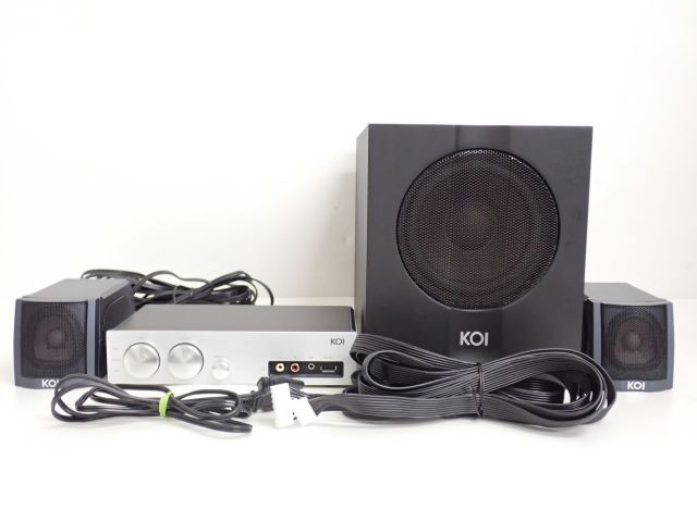 高額買取実施中!!】KOI 2.1ch パワースピーカーシステム TIGER (KTG2