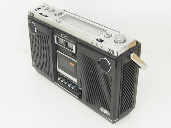 SONY CF-6500 ラジカセ FM/AMラジオ動作確認済アンテナ破損レトロ
