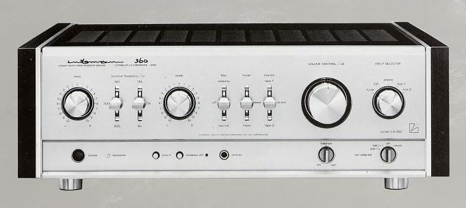 LUXMAN LX-360の使用 ラックスマン
