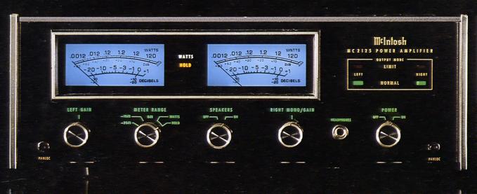 McIntosh マッキントッシュ パワーアンプ MC2125 McIntosh MC2125の