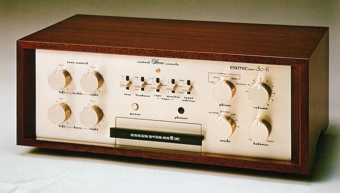 専用 整備品 MARANTZ マランツ SC-6 コントロールアンプ 整備品