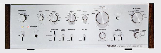 Pioneer SA-810の仕様 パイオニア