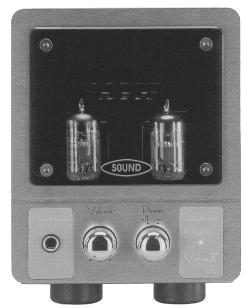 東京 SOUND ValveX-SE 真空管ヘッドホンアンプ 本体＆取扱説明書 東京