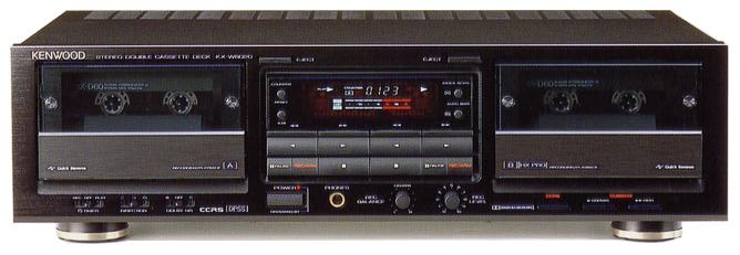 KENWOODのWカセットデッキ KX-W6080 美品メンテナンス整備済みKENWOOD