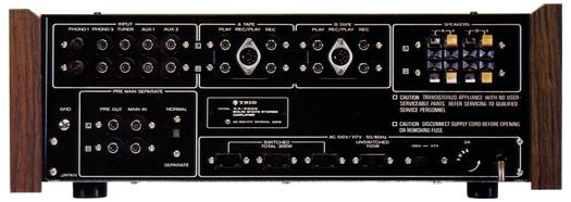 TRIO KA-4004 ステレオアンプ 本体 ビンテージ 1972年 完動品 TRIO KA