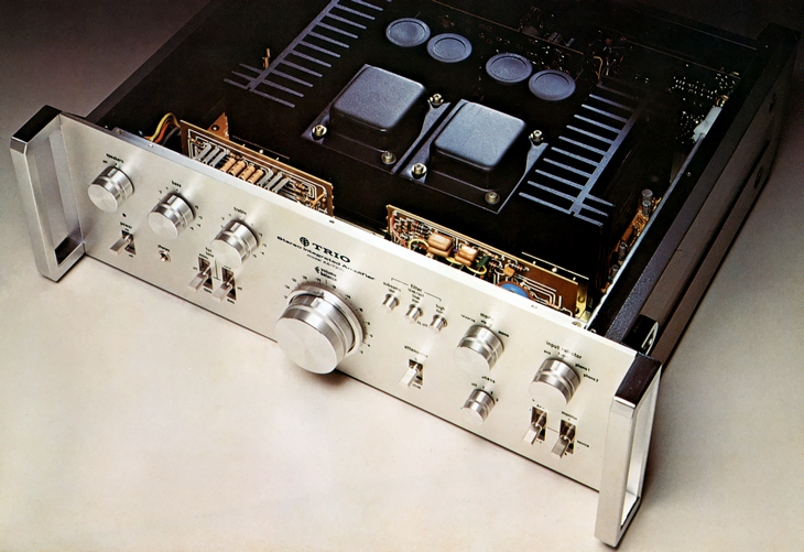 TRIO KA-7300D アンプ ジャンク品 TRIO KA－7300