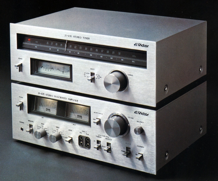 Victor プリメインアンプJA-S35 ビクター パワーメーターLED Victor