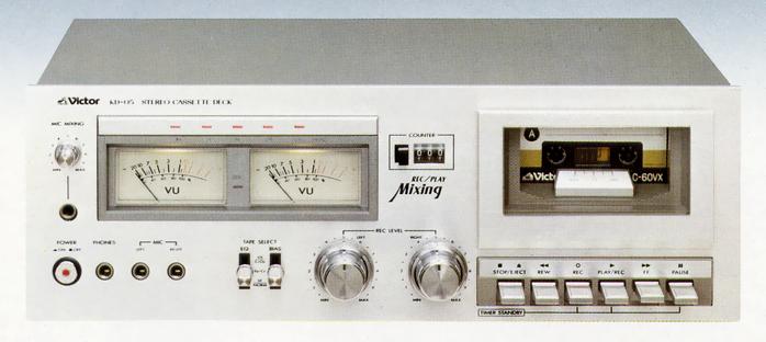 レトロな逸品】Victor KD-05 カセットデッキ レトロな逸品】Victor KD