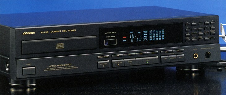 Victor・JVC XL-Z321 CDプレイヤー,定価￥49,800 VICTOR XL-Z321の仕様