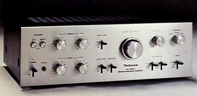 Technics/Panasonic SU-3200 Specs Technics/Panasonic