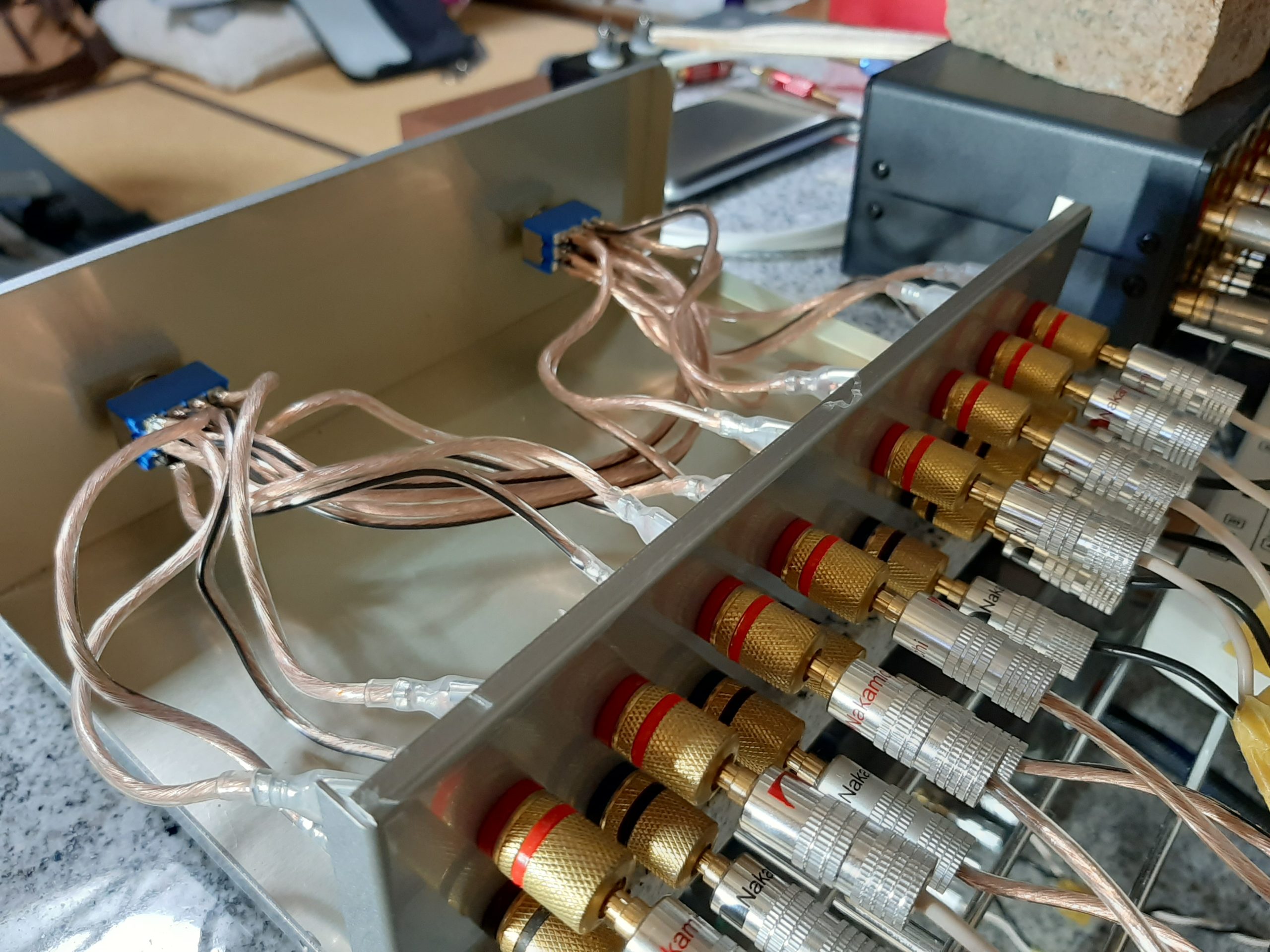 自作でスピーカーセレクターをつくってみた。その4 – ぎりレコ
