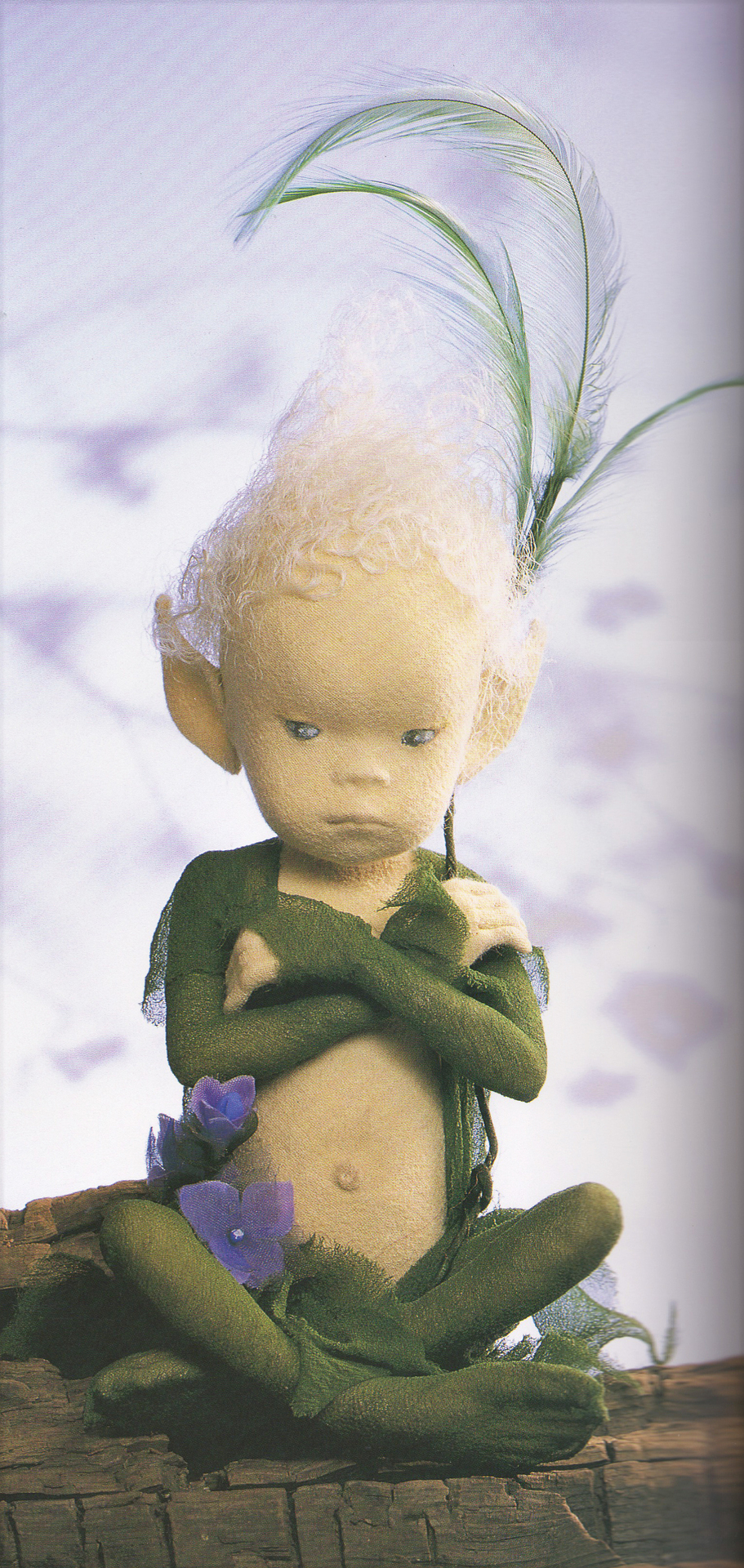 与勇輝 森の妖精 ニングル 陶器人形 与勇輝の ニングルと森の妖精: