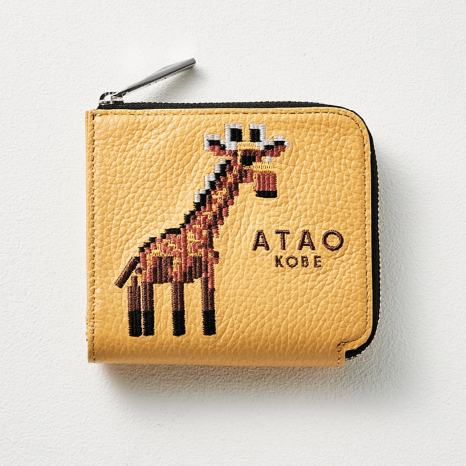 ATAO18周年記念｜ZOOシリーズ｜チェス(CHESS)｜ミニ財布｜刺繍｜日本製