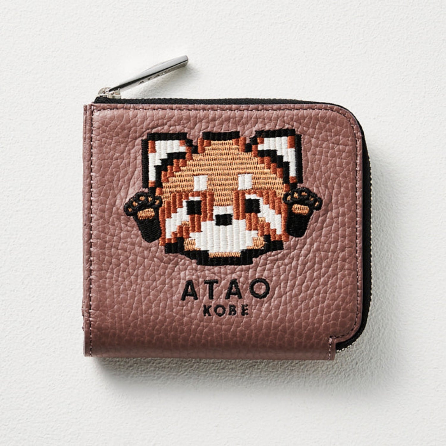 ATAO18周年記念｜ZOOシリーズ｜チェス(CHESS)｜ミニ財布｜刺繍｜日本製