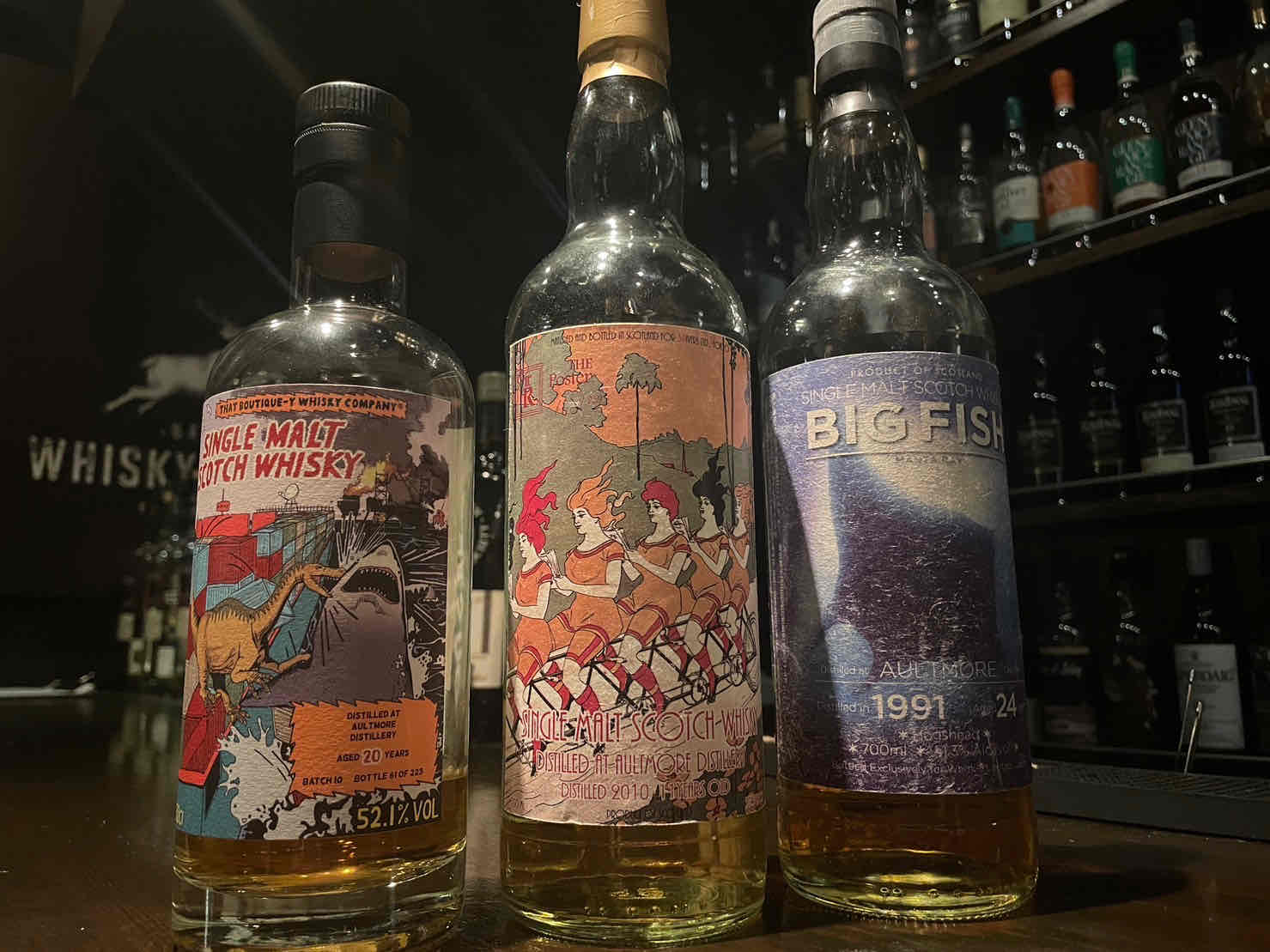 オルトモア蒸留所 ボトラーズモルトウイスキーを3本レビューしてみた