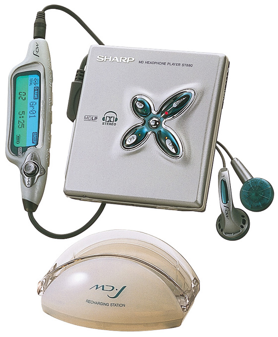 SHARP MD-M11 ポータブルMDプレーヤー Yahoo!オークション -「md-m11