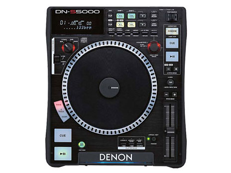 デノン、ターンテーブルを模した機構のDJ用CDプレーヤー