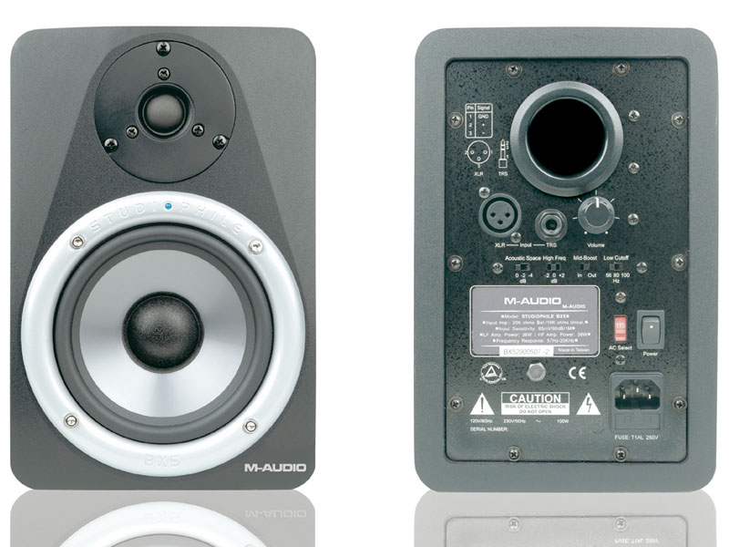 動作確認済】M-AUDIO StudioPhile BX5 モニタースピーカー 動作確認済