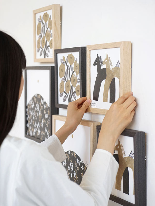 アートフレーム L ナチュラル イオクサツキ Hill | AXCIS ONLINE