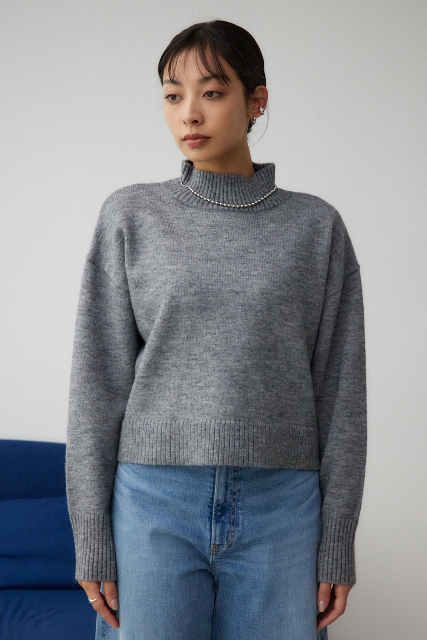 ハイネックアソートカラーニットプルオーバー｜WOMEN｜250HAB70-127B