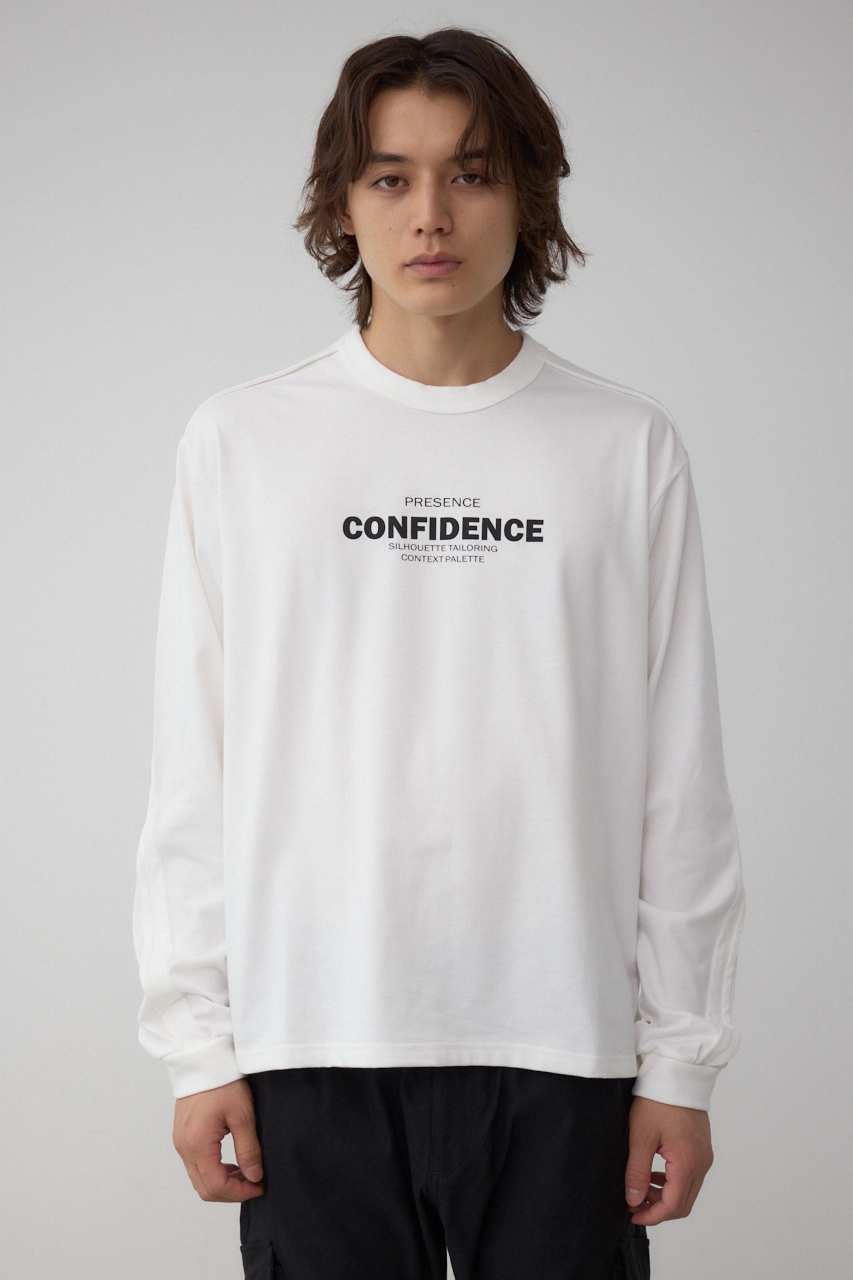 タックデザインロングスリーブTシャツ｜MEN｜251IAB90-2211｜AZUL BY