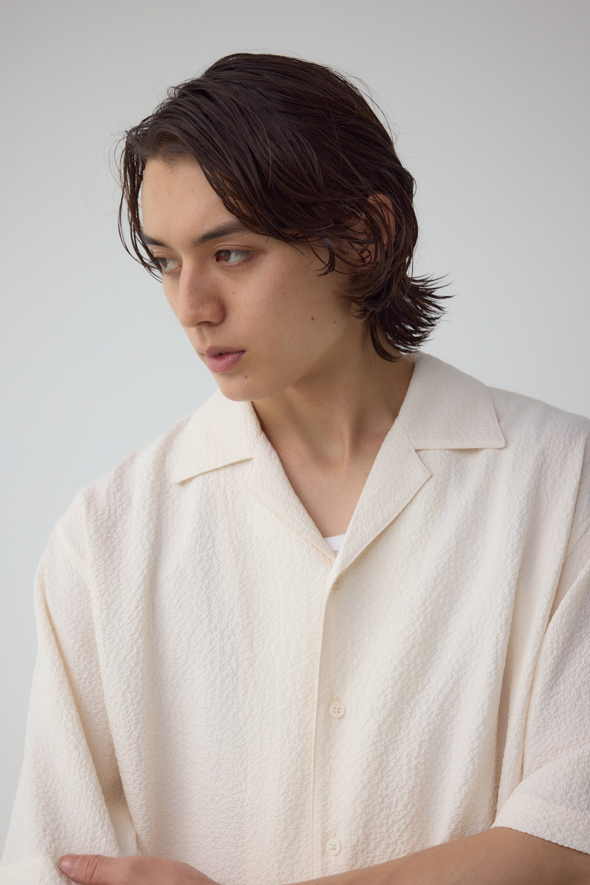 シアサッカーオーバーシャツ｜MEN｜251IST30-337E｜AZUL BY MOUSSY