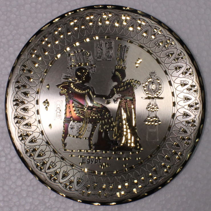 エジプト飾り皿 ファラの飾り皿 エジプト雑貨