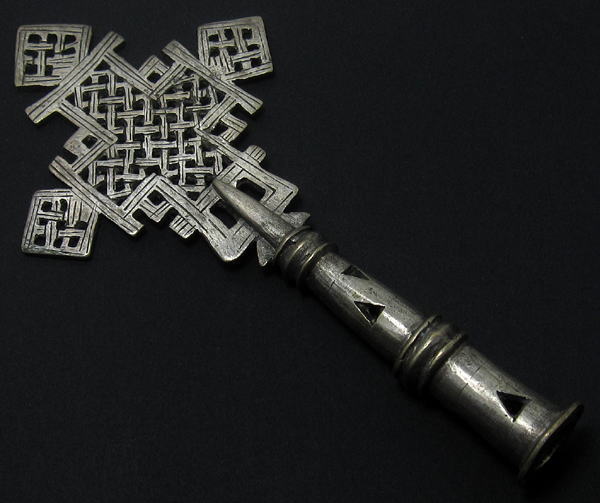 エチオピアンクロス(ニッケル・大)<アフリカのメタルワーク：アフリカ