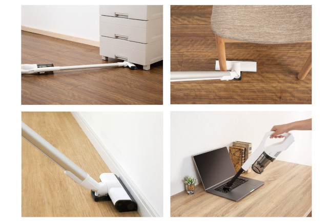 エディオンとニトリの共同開発で1万9990円！ 吸引力と軽さを両立した