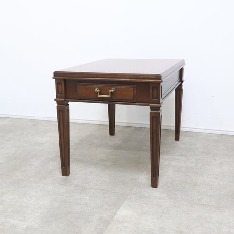 maruni/マルニ木工 地中海 木製 サイドテーブル 引き出し付き m*m