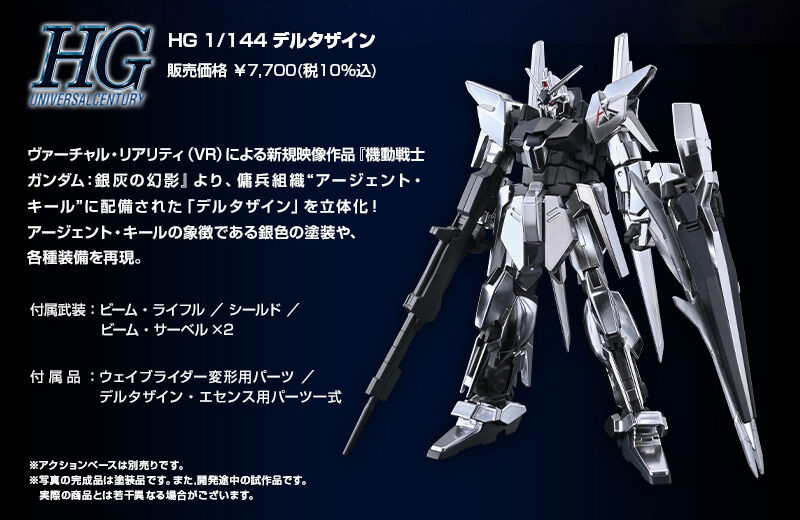 HG 1/144 デルタザイン｜プレミアムバンダイ｜バンダイナムコグループ
