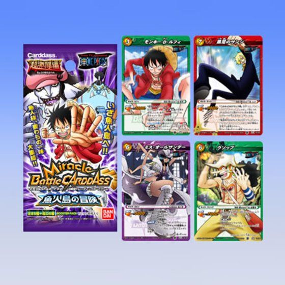 ミラバト 未開封 パック ワンピース オールキラパック カードダス