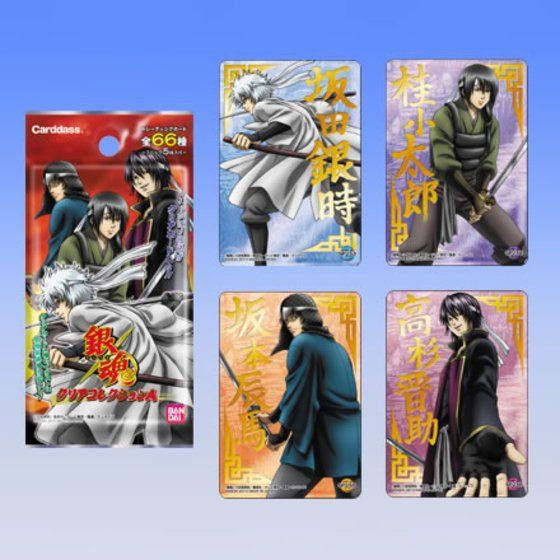 銀魂 キャラクターカード クリアカード カードガム等 147枚セット 被り