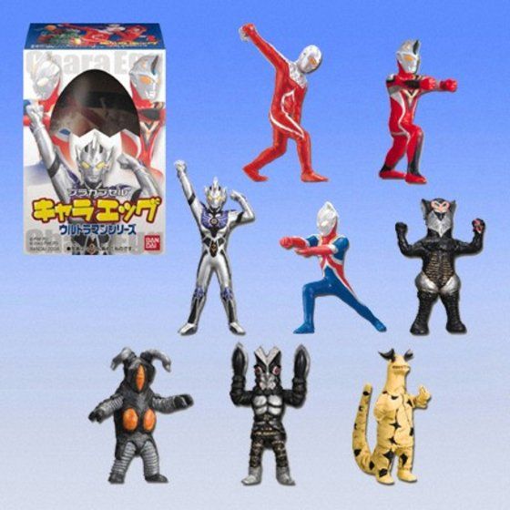 ウルトラマン キャラエッグ クリアバージョン 17体セット バンダイ