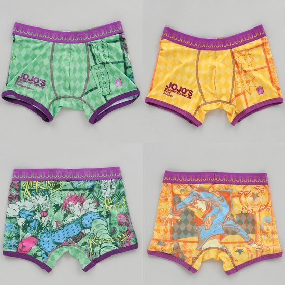 ジョジョの奇妙な冒険 原画展記念ボクサーブリーフ Mサイズ 1～8部
